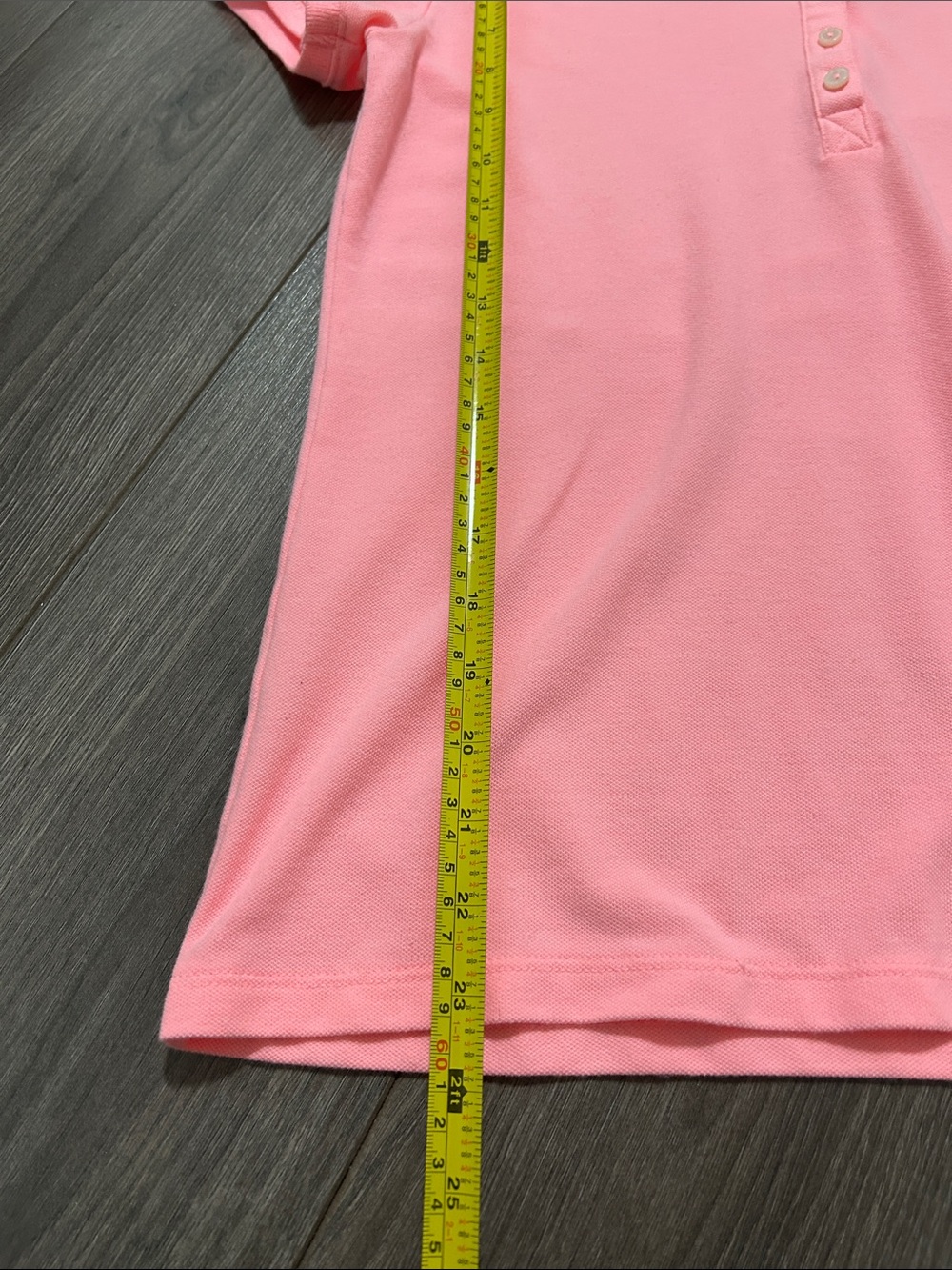 Aeropostale Coral Pink Polo Shirt - Picture 5 of 6